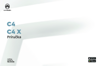 Citroen C4, C4x  e-C4, e-C4x  - Uzivatelska prirucka SK 2024-1